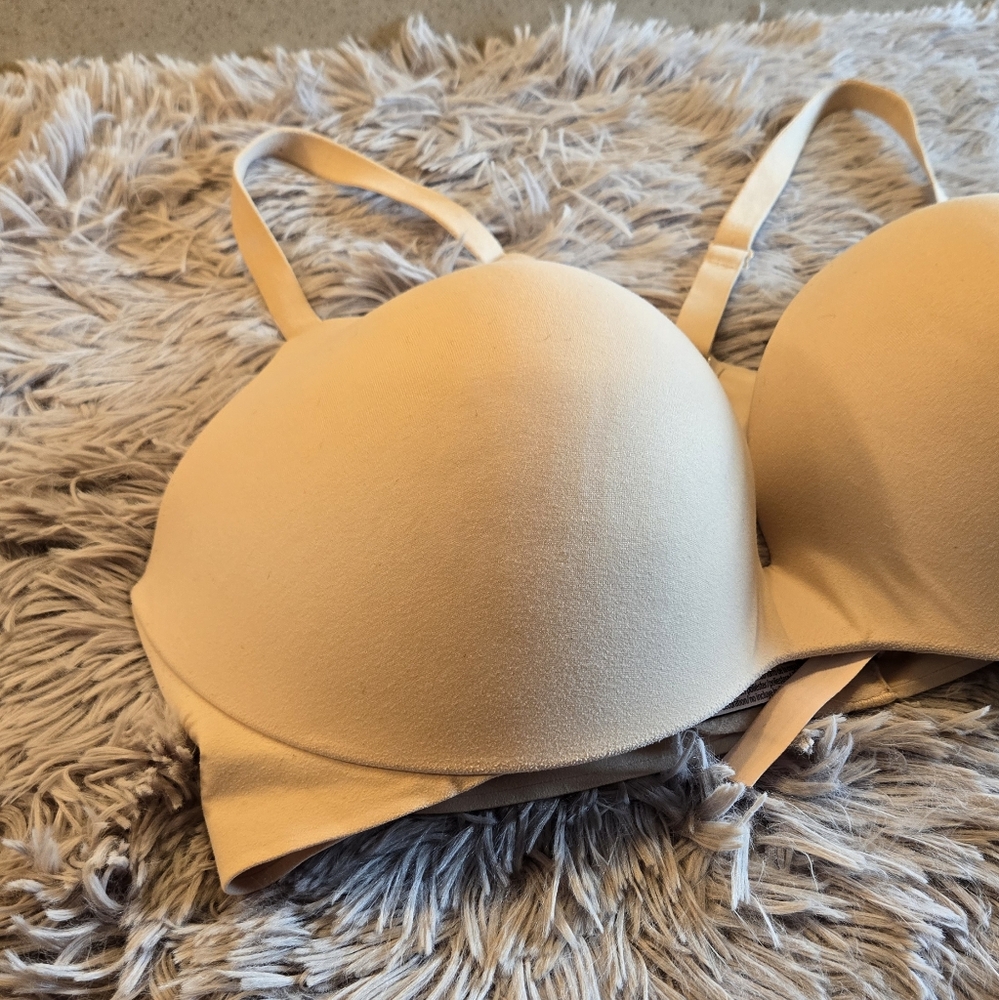 Victoria's Secret Perfect Shape Cream Color Bra Size 38DD - Picture 7 of 14